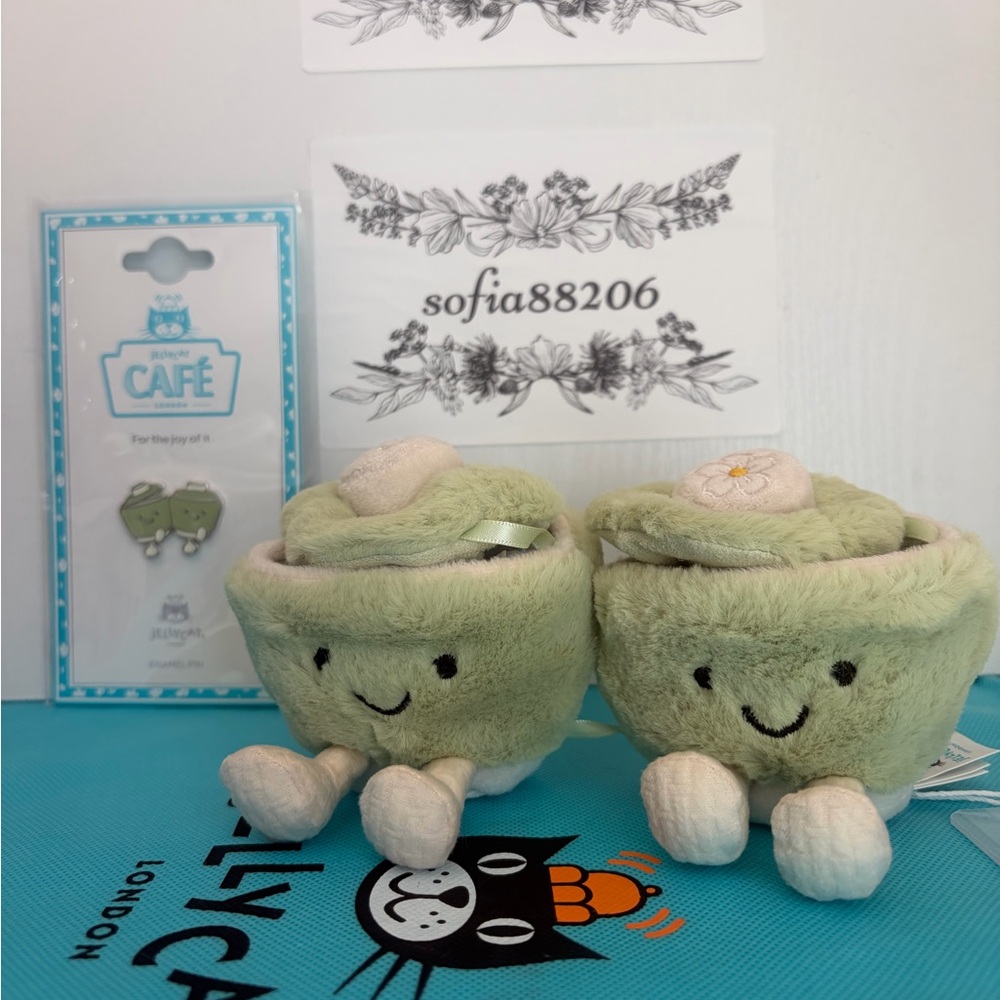 Authentic ❤️ Jellycat Shanghai Exclusive 2025 Ool & Ong Teacups